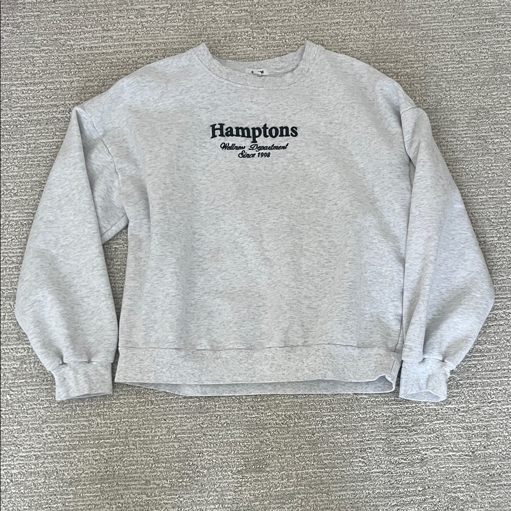 Garage Hamptons Gray Crewneck
